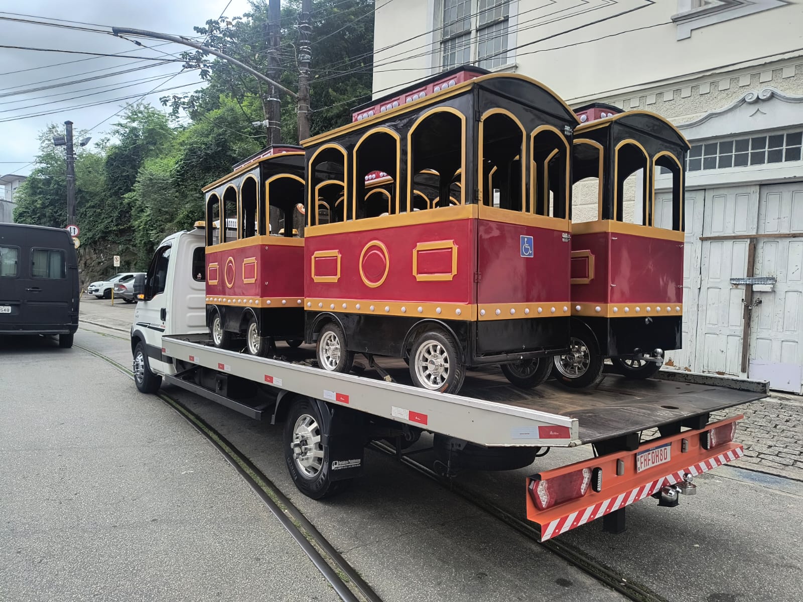 Guincho no bairro Campo Grande em Santos